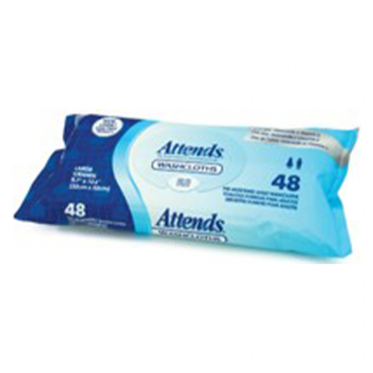 Attends® Adult Disposable Washcloths