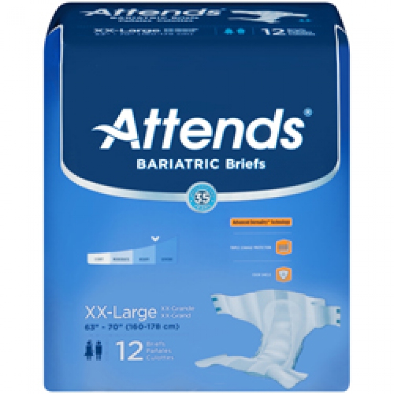 Attends Bariatric Briefs xxl