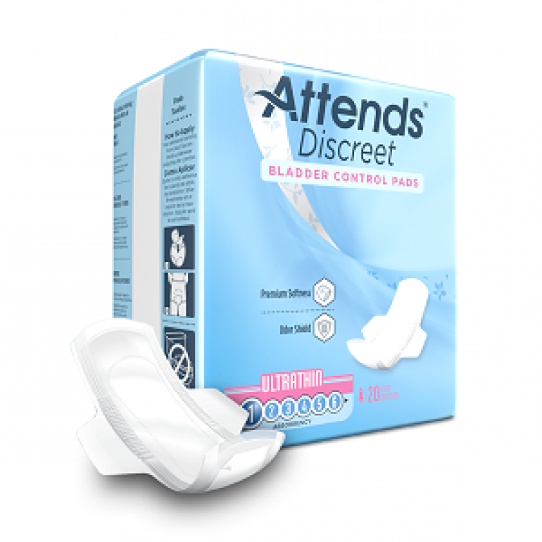 ATTENDS DISCREET ULTRATHIN PAD